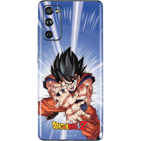 Dragon Ball Z Goku Kamehameha Blast Galaxy S20 Fan Edition Skin